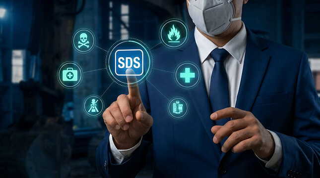 Safety Data Sheet SDS Chemical Hazard Management Workplace Safety Compliance System
