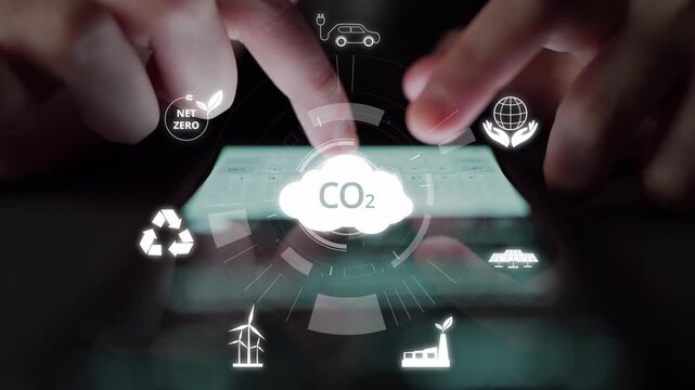 Net zero goals and CO2 reduction strategy driving sustainability, green energy integration, net zero emissions policies, and climate-friendly sustainability solutions for business and society. Muxer