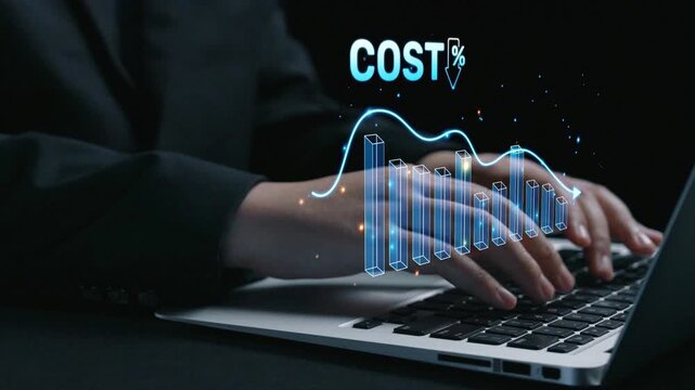 Cost reduction and cost saving through digital transformation, business cost optimization, operational cost reduction, financial savings, and resource efficiency strategies for business success. Elide