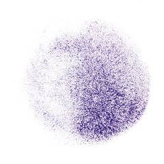 Fototapeta premium Purple round png paint stamp collage element, transparent background