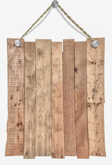 Suspension en bois de palette  © Unclesam