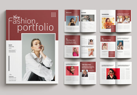 Fashion Portfolio Layout
