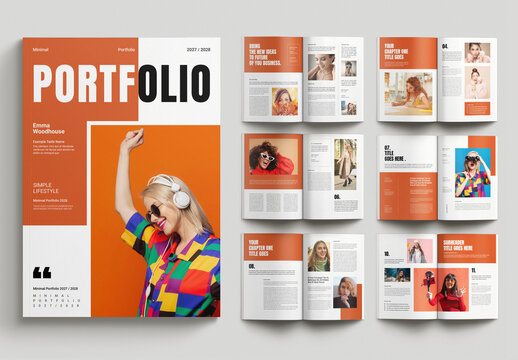 Minimal Portfolio Layout