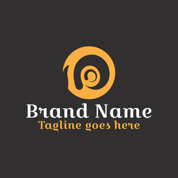  D logo with circular effect in negative space. Can be used as a DO or OD logo. Fully vector file. CMYK color mode. Editable color, Free font used. Easy to download.