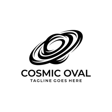 Abstract celestial icon representing space exploration, energy, and cosmic motion for modern technology ventures.
