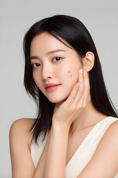 Skin troubles, acne, pimples
