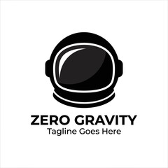 Fototapeta premium Bold cosmic icon for space travel and technology brands or gaming projects.