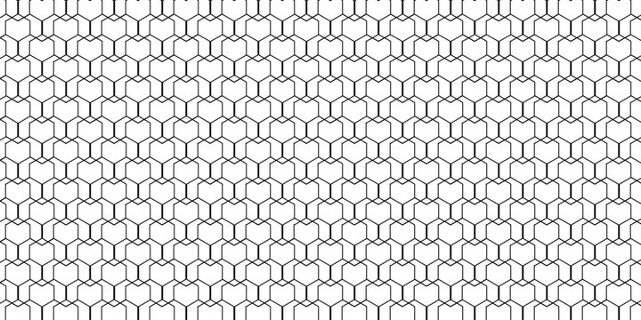 abstract metal grid cube wall decoration structure seamless pattern with lines square element repeat mosaic texture background