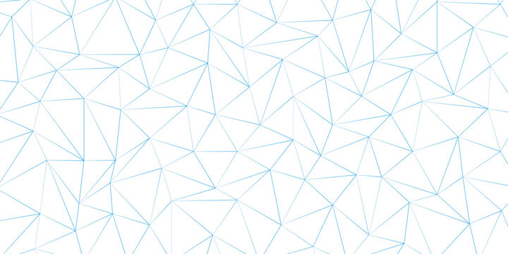 blue vector poly triangle texture. clean and modern science chemical theme background. Abstract geometric pattern composed of triangular. white blue vector triangle mosaic wallpaper , vector.