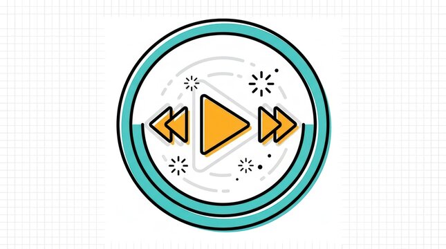 play pause button icon