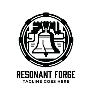 Vintage heritage logo for manufacturing, smithing, and traditional craftsmanship industries.