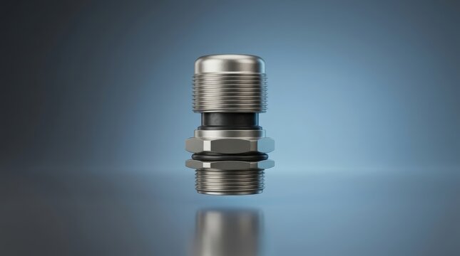 Board to board connector 3D render electronic interconnection component for printed circuit assemblies and industrial electronics