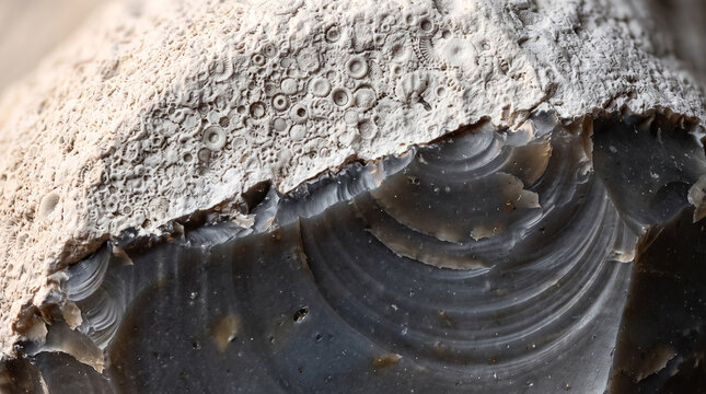 Flint Stone Tool Prehistoric Cortex