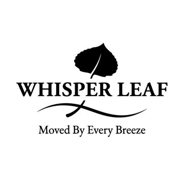 Elegant botanical leaf logo for nature-inspired, organic, and eco-friendly business identities or wellness brands.