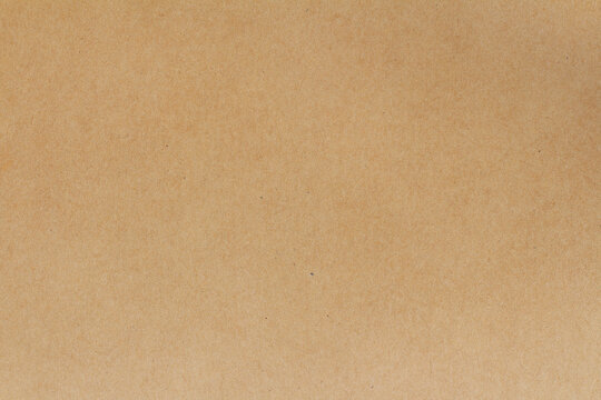 Cardboard sheet texture background, pattern of brown kraft paper with vintage style.