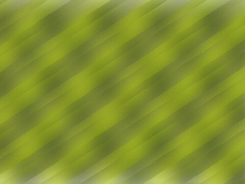 Abstract green diagonal stripes background with blurred gradient and soft lighting