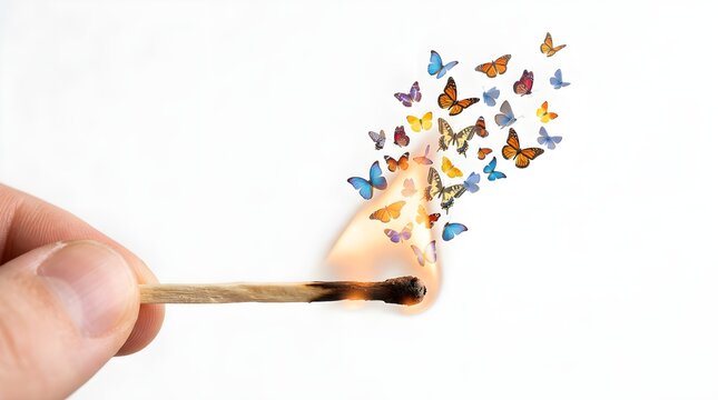 Inspiration Ignited by a Burning Match