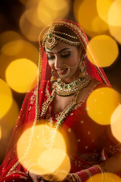 Portrait of an Indian Bride