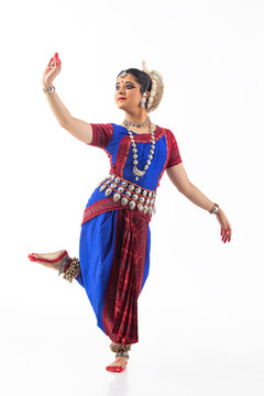 Odissi dancer striking a pose