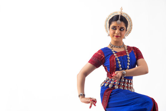Odissi dancer striking a pose