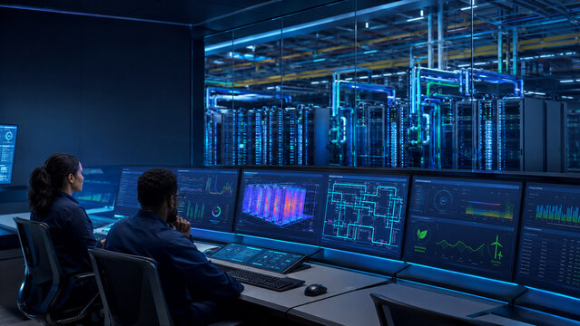 AI Data Center Command Room