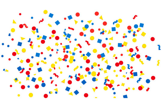 Colorful Confetti Celebration Background