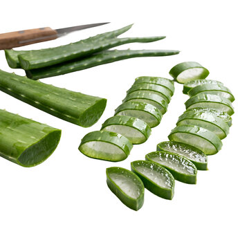 aloe vera slices, png