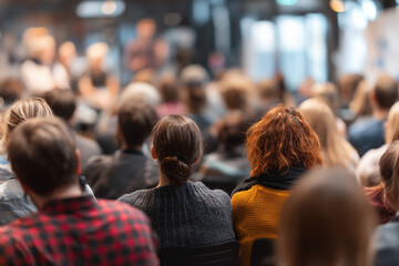 Obraz premium audience at seminar