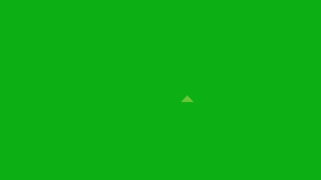 Picture image with JPG label photo icon on green screen chromakey background 2d animated cartoon animation perfect for professional video editing chroma key compositing and stock footage production