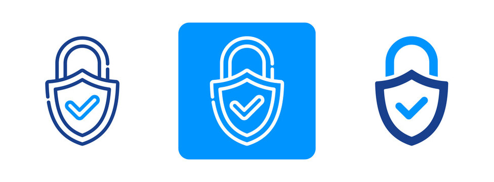 Ssl Icon In Dual Tone Style