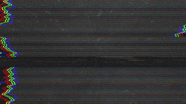Glitch monster tentacles emerging from digital noise