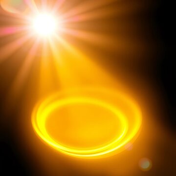 Bright yellow aura swirling around the lower abdomen, radiating joy and creativity, joyful, connection