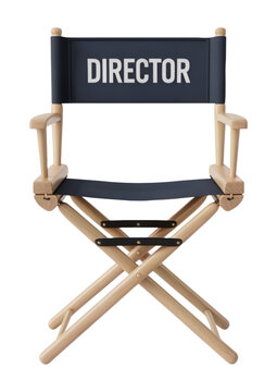 Realistic 3D Filmmaking Chair for Hollywood Studio Crew Leadership and Behind the Scenes Content