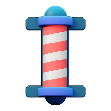 Barber salon pole