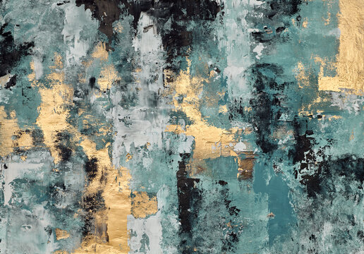 Abstract artistic creation, fine art for print, modern texture effects, mural design, home wall decoration, large painting strokes, artistic patterns, contemporary oil painting, creative decor design