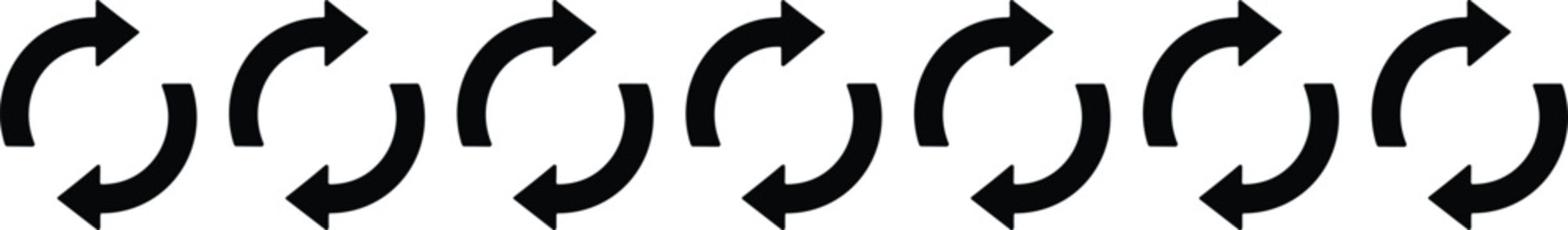 Refresh Arrow Icons Collection for Reload and Sync