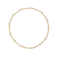 Fototapeta premium Gold chain necklace, small resolution assets stocks