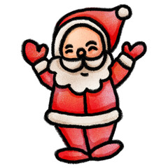 santa claus cartoon