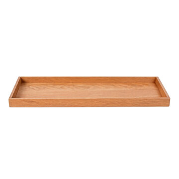 Wooden serving tray, small resolution assets stocks