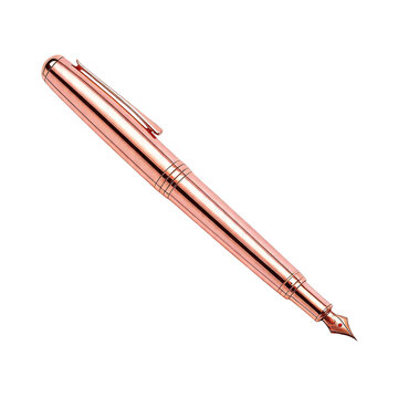 Rose Gold Pen, small assets for stocks