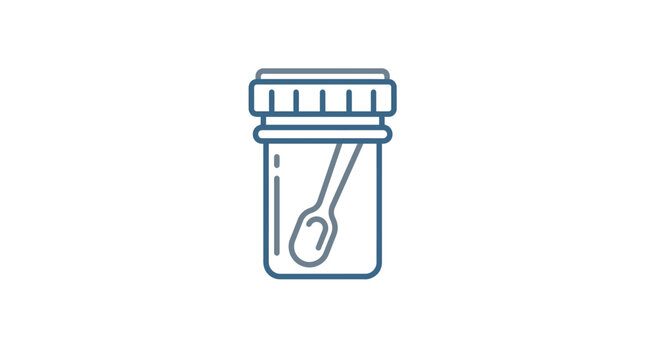 Medical specimen collection container for laboratory testing
