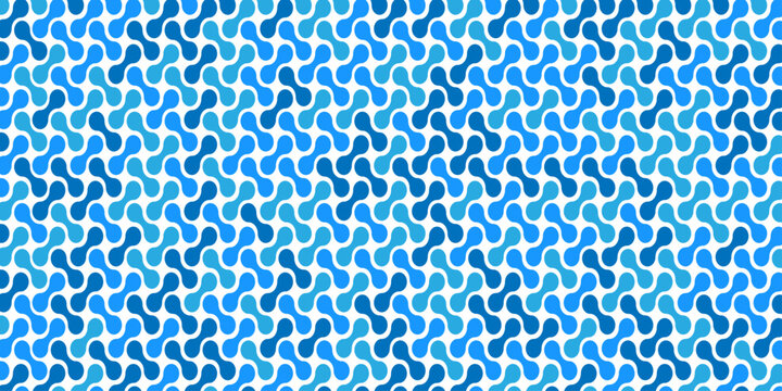 Abstract background color metaballs. Metaballs Seamless Pattern geometric wallpaper vector design.