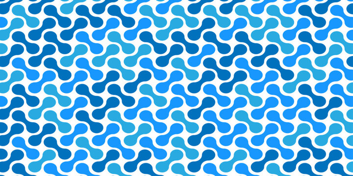 Abstract background color metaballs. Metaballs Seamless Pattern geometric wallpaper vector design.