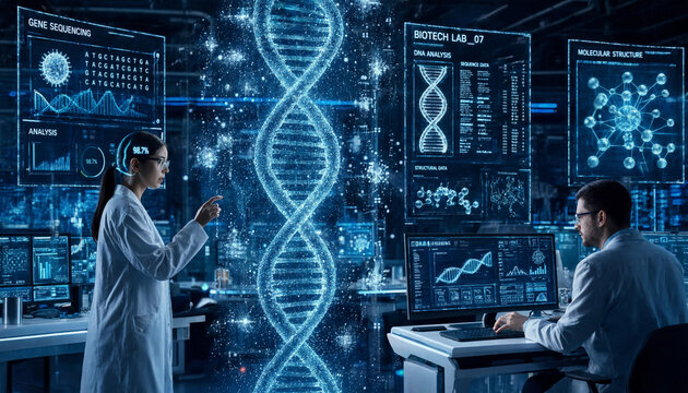 Digital biotech DNA lab