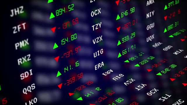 Global investment analysis and portfolio performance visualization, perspective table futuristic stock market trading dashboard with digital financial charts