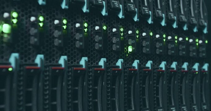 High-performance cloud server infrastructure supporting big data processing and secure enterprise networking.