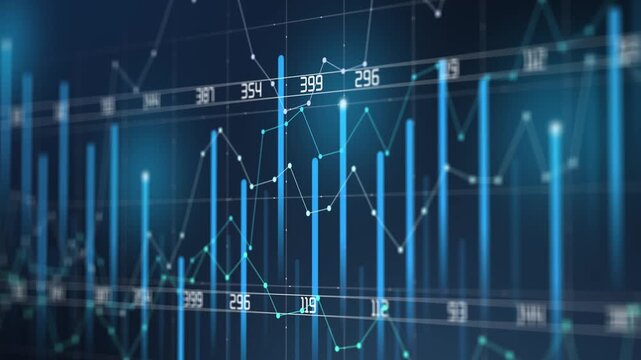 Increase rise share profit progress diagram graph, management chart marketing raise statistic information, innovation stock success financial trade investment graphic up finance