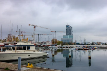Autumn waterfront skyline in Gdynia © Filip Olejowski