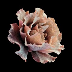 Obraz premium Intricate rose illustration art