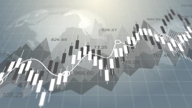 Accounting chart financial fund global globe graph index map network profit rise science social statistic stock tech trading worldwide analysis